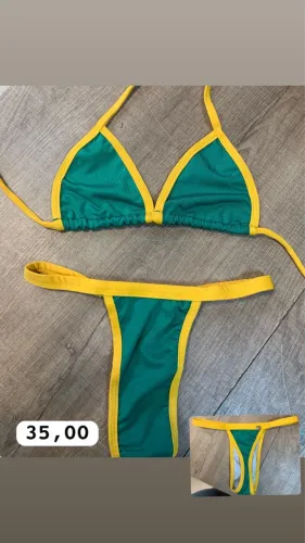 Biquíni de fita Brasil