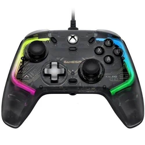 Controle Gamesir K1 Kaleid XBOX Series S X PC Usb Com Fio Hall Effect RGB Transparente