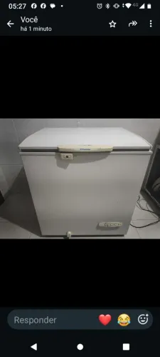 Vendo freezer ótimo estado