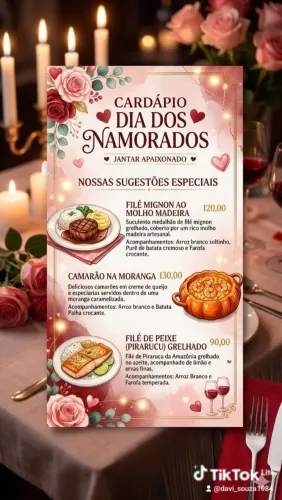 Jantar Dia dos Namorados 