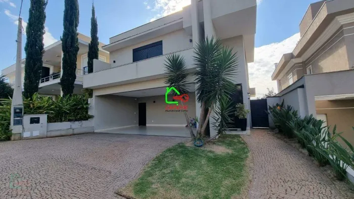 Luxuosa Casa de Alto Padrão no Swiss Park, Campinas-SP: 3 Quartos, 3 Suítes, 2 Salas, 5 Ba