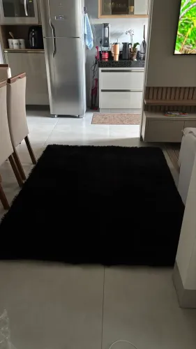 Tapete Preto Felpudo 1,50x2,00m