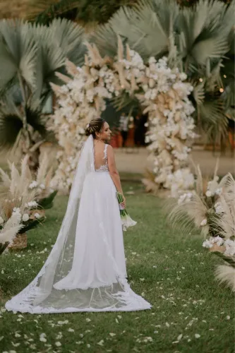 Vestido de Noiva exclusivo ( vestido da cerimônia e da festa) 