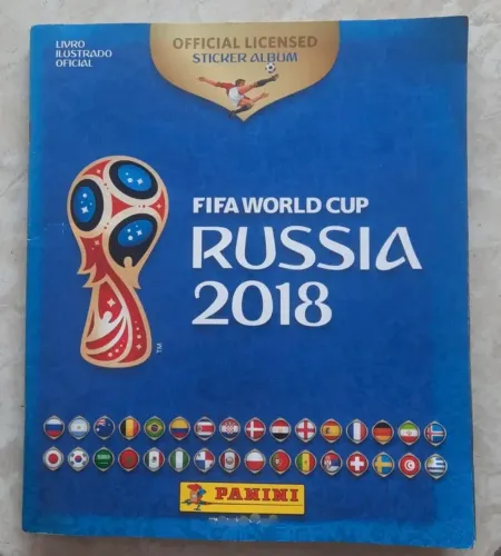Álbum de Figurinhas Copa do Brasil 2018 Panini Completo