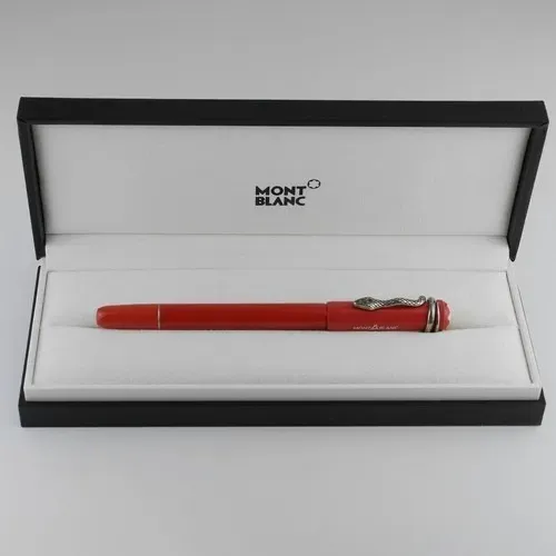 Caneta Montblanc Rollerball Heritage Coleção Rouge Et Noir Spider Metamorphosis Special Ed