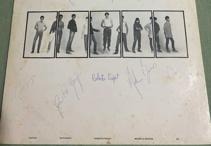 Disco Vinil Barão Vermelho 1984 Autografado 