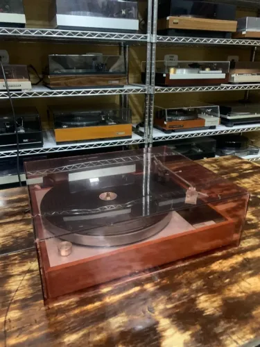 Toca Discos Thorens - Modelo Td 150 Receiver Vintage Jbl Marantz