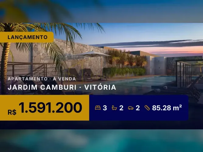 Luxo e conforto em Jardim Camburi: apartamento garden de 3 quartos!