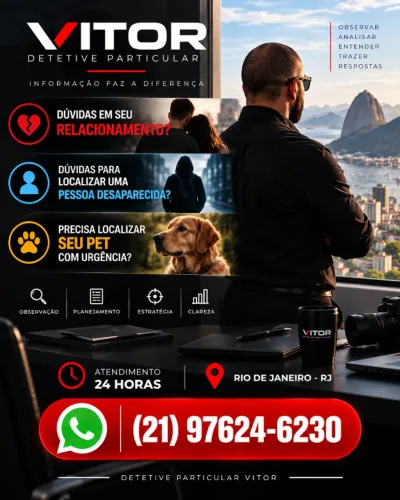 DETETIVE PARTICULAR Rio de Janeiro 