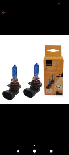 Pra de lâmpada super branca HB3 905 8500K 60W