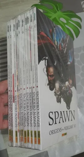 Hq Spawn Origens vol 1 ao 10 lacrada