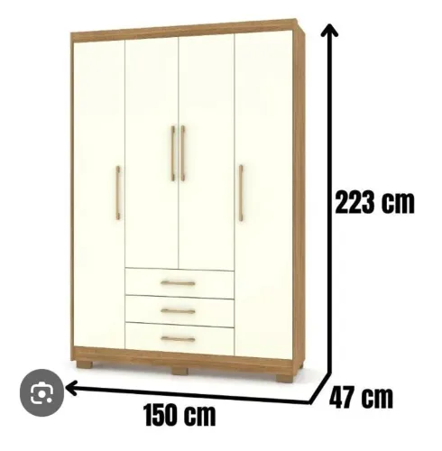 Guarda roupa estado de novo 