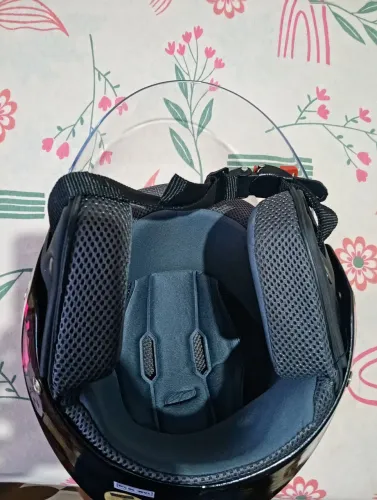 Verdo um capacete novo