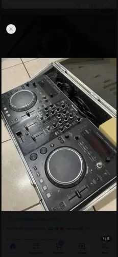 Controladora Pionner XDJ R1 com case rígido