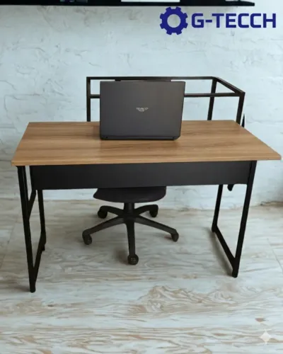 Escrivaninha 1,1 m NOVA Mesa Reforçada Multiuso Notebook Estudo para Computador Escritório