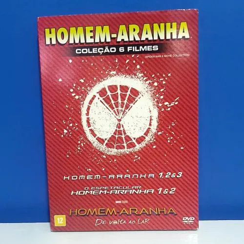 Homem-Aranha - Coleção de 6 filmes DVD (Homem-Aranha [2002] até De Volta ao Lar)