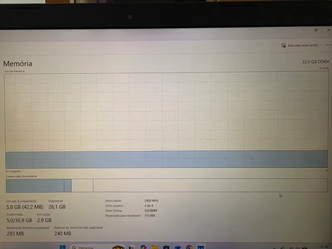 Memória RAM Notebook DDR4