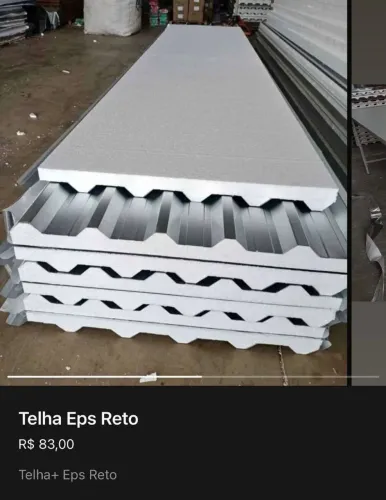 TELHAS ISOTÉRMICA E GALVALUME