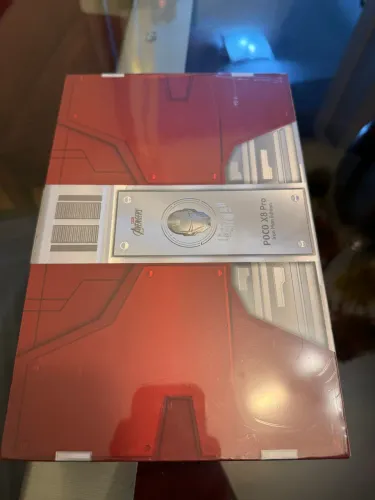 POCO X8 Pro 512GB - Edição Limitada Iron Man (Marvel) - Novo Lacrado