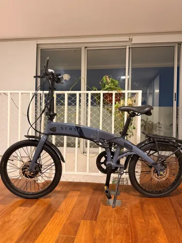 Bicicleta elétrica Sense Easy 2022 Azul