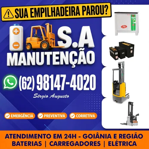 Técnico em empilhadeira elétrica