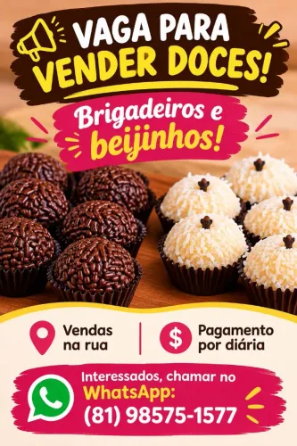 Oportunidade pra ganhar um extra 