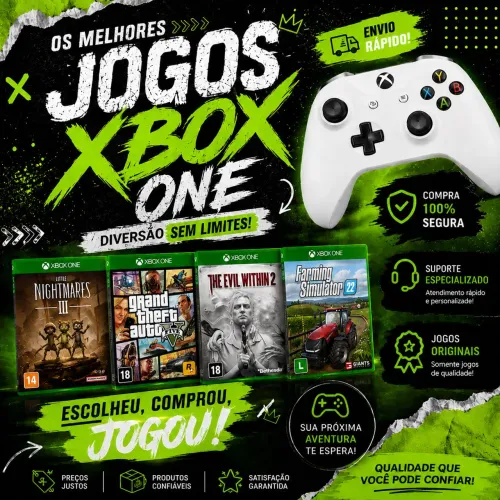 JOGOS PARA XBOX ONE E XBOX SERIES XS