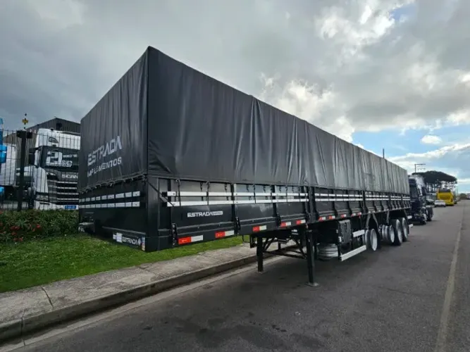 Carreta Graneleira 4 Eixo Estrada Ano 24 0km Pronta Entrega compensado naval 14. x 1.80