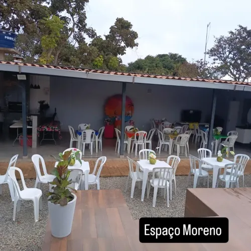 Espaço Moreno disponível para seu evento