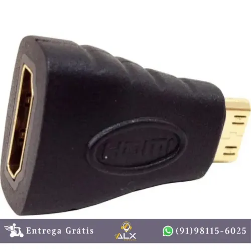 Adaptador Hdmi Fêmea x Mini Hdmi Macho Storm *ENTREGA GRÁTIS*