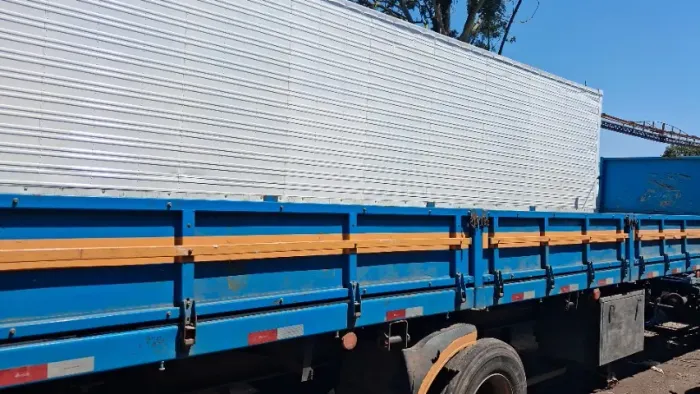 Tampa para carreta carga seca