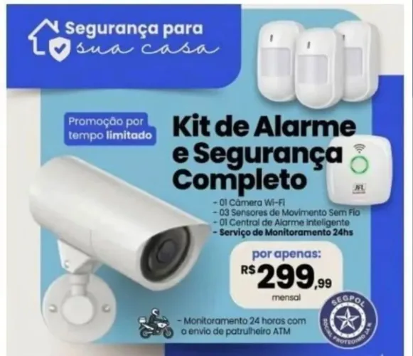 Sistema de Alarme com câmera