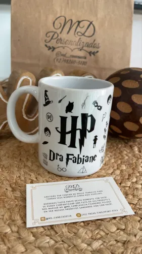 Caneca Harry Potter Personalizada | Presente para Fãs