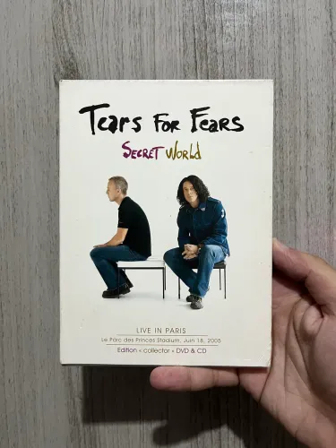 (CD + DVD) Tears For Fears - Secret World (Edição de colecionador)