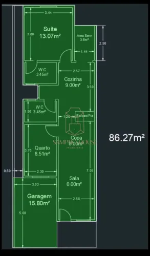 CASA À VENDA | BAIRRO DOM BOSCO | R$ 455.000,00