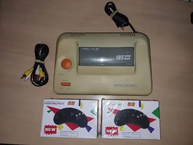Master System 3 Collection 112 Jogos + 2 Controles