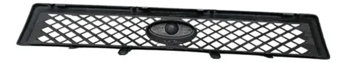 Grade Radiador Frontal Para-choque Fiesta 2007 A 2010 ~2 Preto Fosco