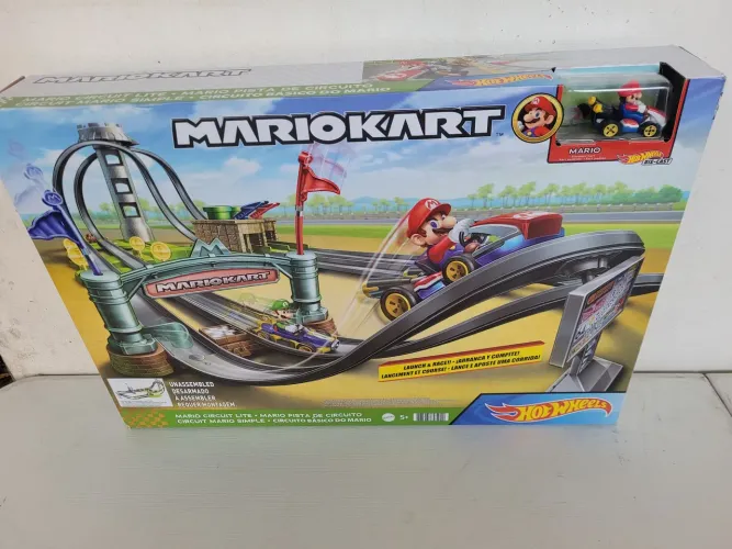 Pista Mario Kart Hot Wheels