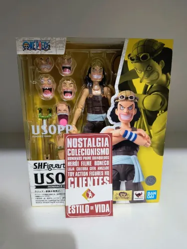 Usopp The Dawn Of Adventure One Piece S.H. Figuarts Bandai Original