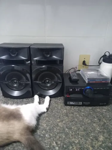 Mini sytem Panasonic em ótimo estado de conservação