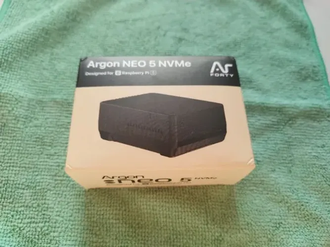 Argon NEO 5 M.2 NVME PCIE case para Raspberry Pi 5
