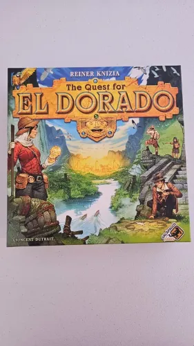 Board Game Quest for El Dorado (em português) - Jogo Tabuleiro