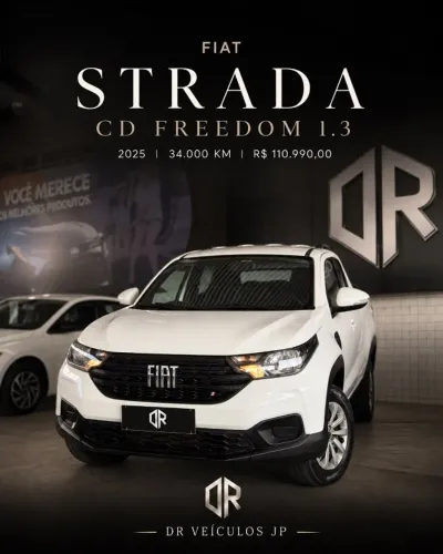 Fiat Strada Freedom 1.3 Flex 8V CD 2025
