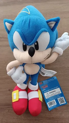 Pelúcia Oficial Original Sonic the Hedgehog Importado
