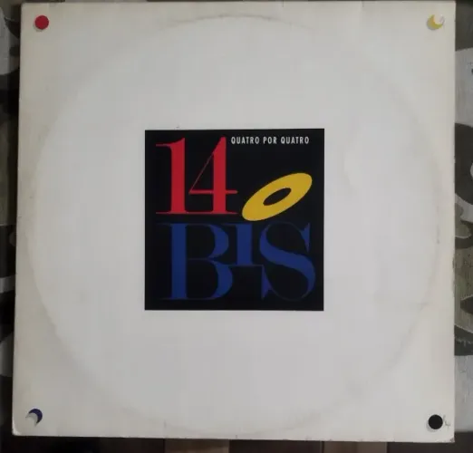 Vinil LP 14 Bis - Quatro Por Quatro Com Encarte (1992) Pop Rock / MPB