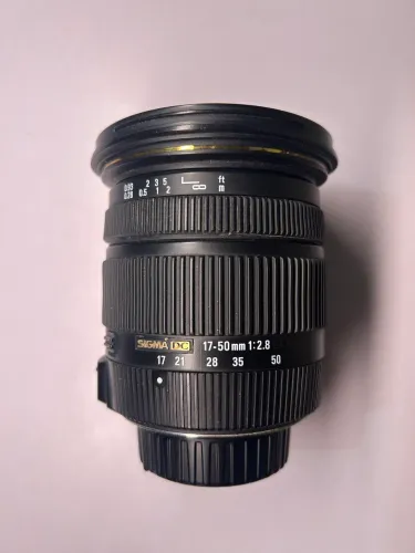 Lente sigma 17-50mm - f2.8 (nikon)