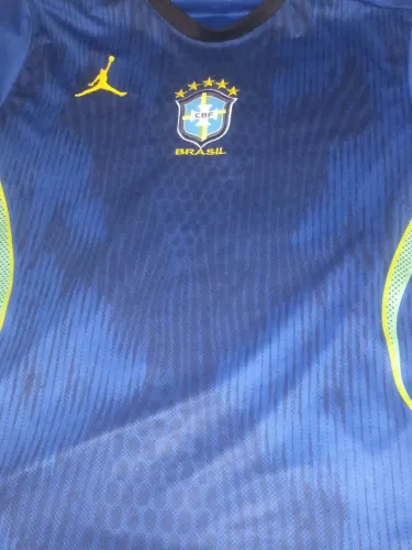 Camisa Brasil Azul Copa 2026