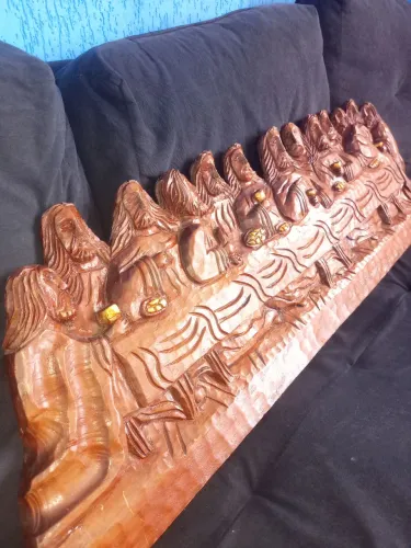 Estrutura de madeira desenhada 