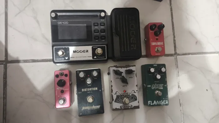 Kit de pedais guitarra