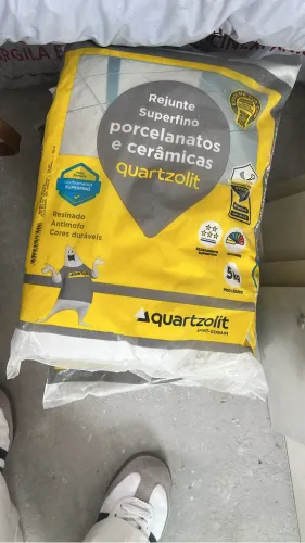 Rejunte branco quartzolit